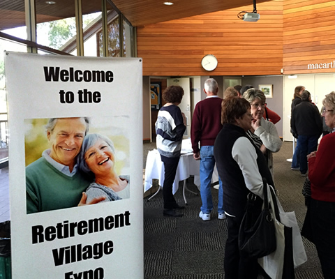 Meet directly with retirement villages and resorts all under one roof